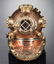 Reproduction U.S. Navy Copper Brass Diving Helmet - 2