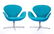 Arne Jacobsen for Fritz Hansen Swan Chairs