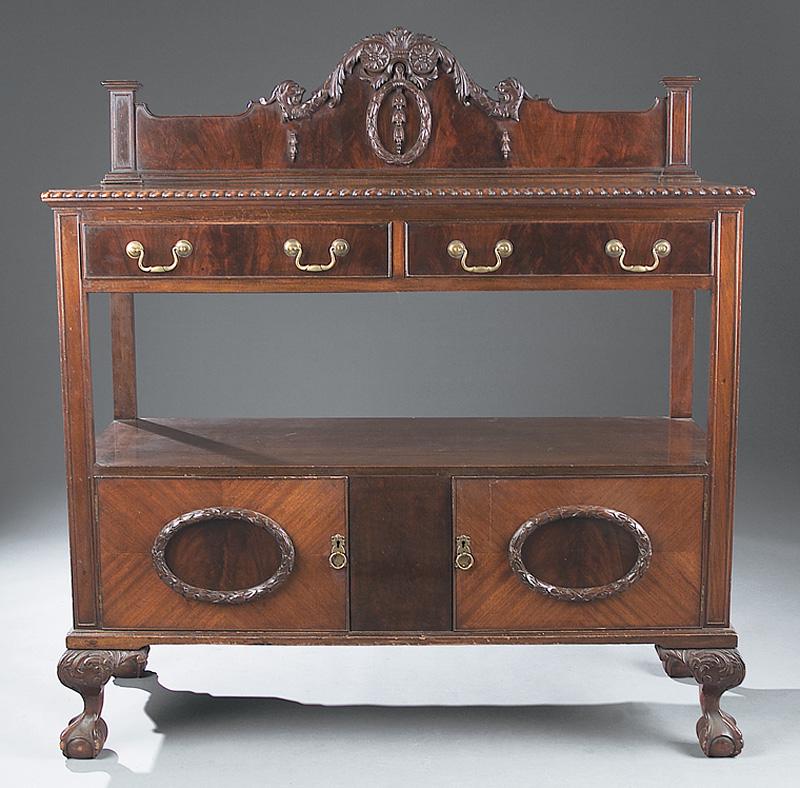 Edwardian Mahogany Server (1 of 1)