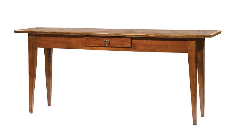 Chinese Mixed Woods Console Table (1 of 2)