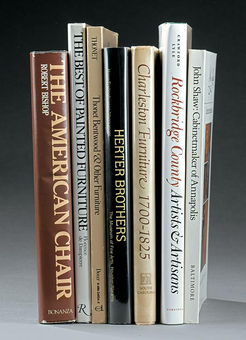 American Furniture Reference Books: American Furniture Reference Books , The American Chair: Three Centuries of Style, Robert Bishop, 1983; John Shaw: Cabinetmaker of Annapolis, William Elder and Lu Bastlett, 1983; Charleston Furniture,
