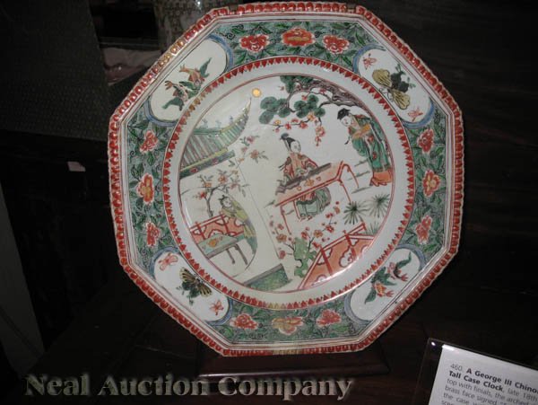 Pair of Kangxi Famille Verte Dishes - 5