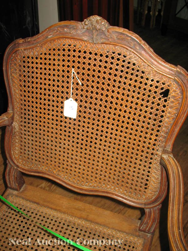 Pair of Louis XV Armchairs, Nogaret a Lyon - 2
