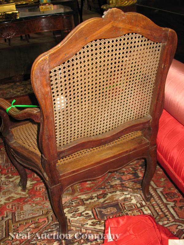 Pair of Louis XV Armchairs, Nogaret a Lyon - 6