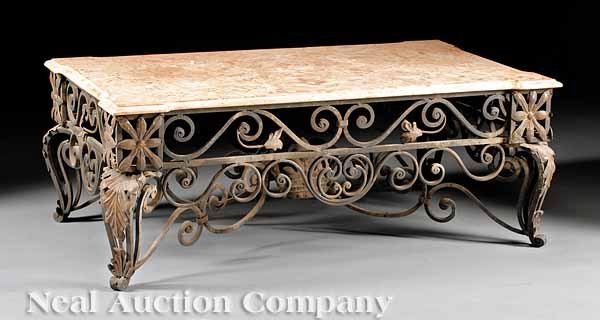Wrought Iron Coffee Table