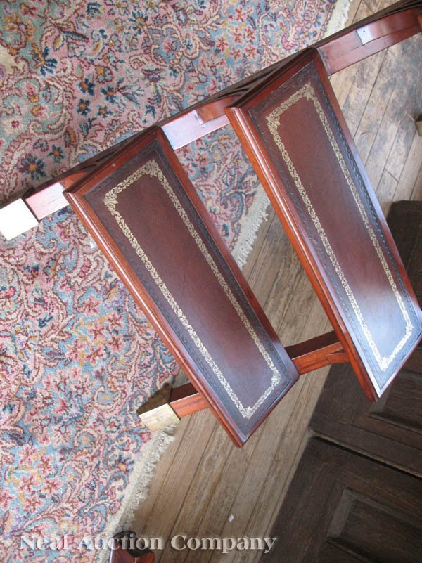 Regency-Style Mahogany Folding Library Step - 2