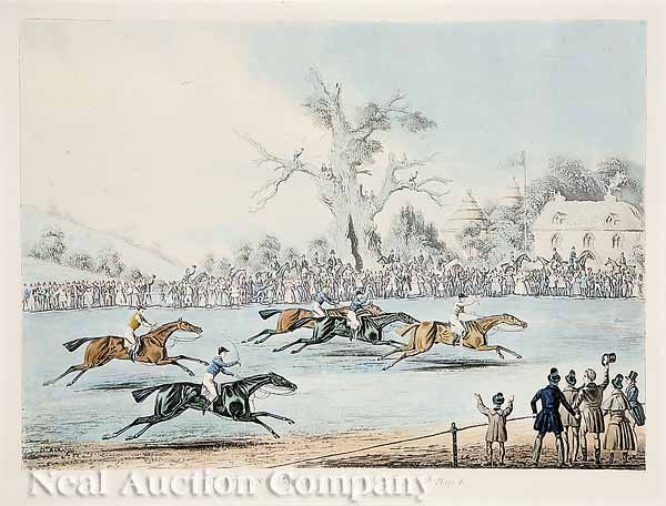 After Henry Alken, English, three aquatints - 2