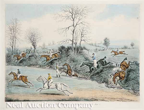 After Henry Alken, English, three aquatints - 3