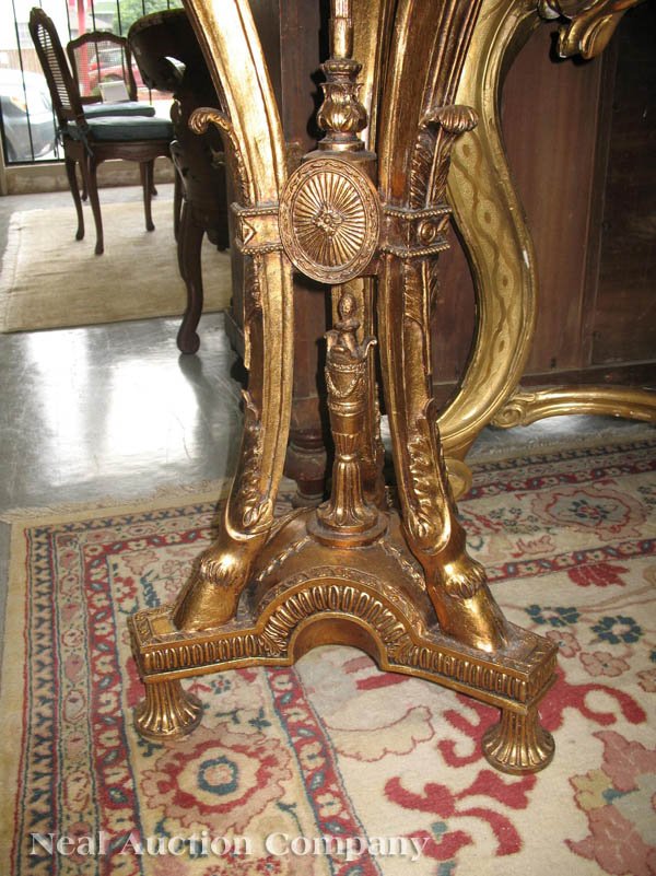 Pair of George II-Style Gilt Athéniennes - 3