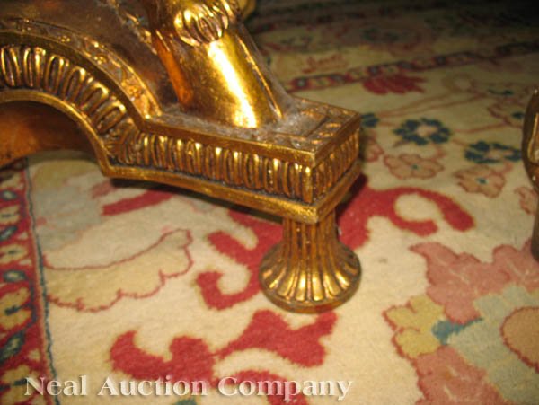 Pair of George II-Style Gilt Athéniennes - 7