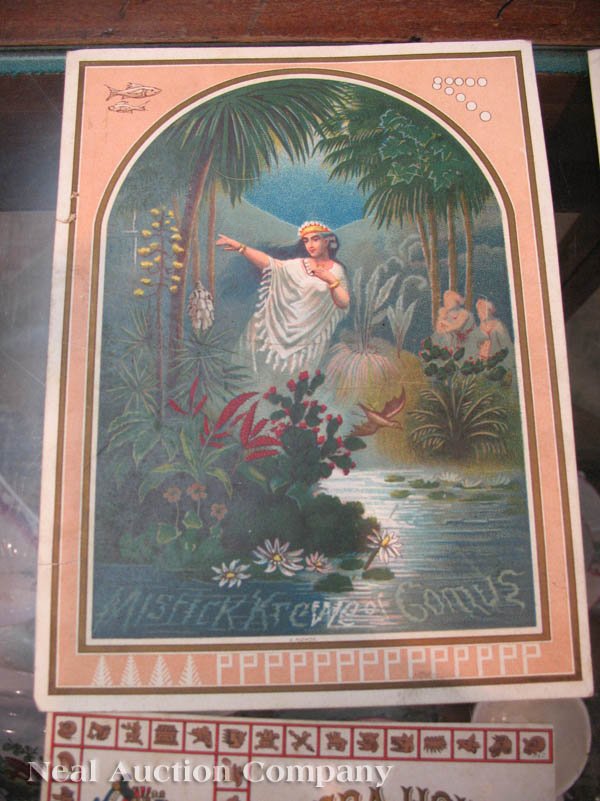 New Orleans Carnival Ephemera from Comus - 3