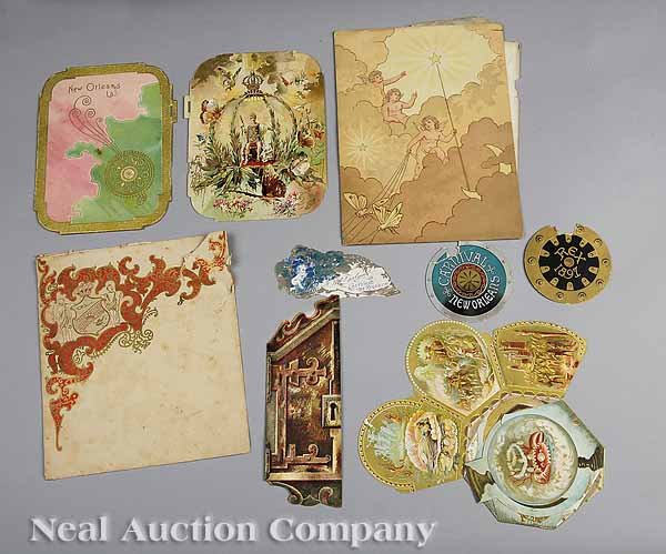 New Orleans Carnival Ephemera from Rex