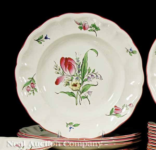 Extensive French Faïence Dinner Service - 3