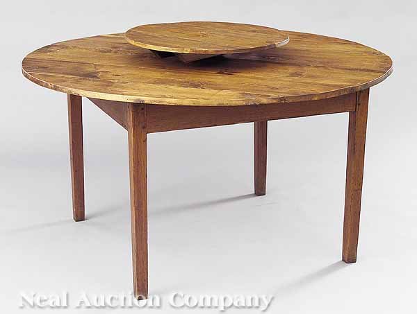 Southern Pine "Lazy Susan" Table