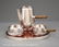 Mid-Century Modern Sterling Demitasse Service