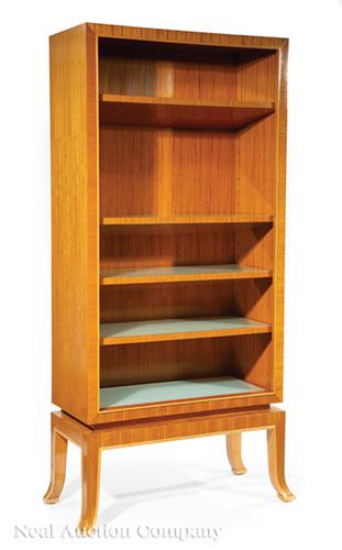 Modernist Satinwood Display Cabinet, David Wider (1 of 2)