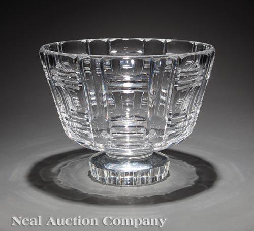 Steuben Glass Cut Bowl, Russel (1 of 2)