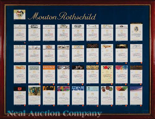 Chateau Mouton Rothschild  Artist Labels Poster (1 of 7)