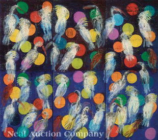 Hunt Slonem Prices 307 Auction Price Results