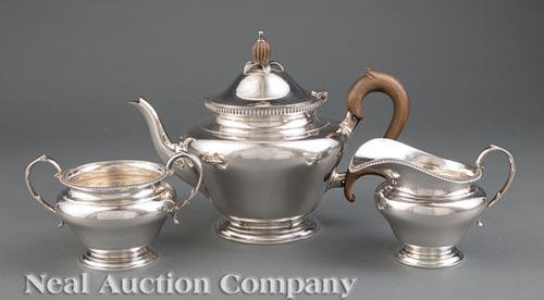 Barnard & Sons Sterling Silver Tea Service (1 of 1)