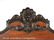 American Rococo Parcel Ebonized Rosewood Armoire - 4