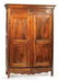 French Provincial Fruitwood Armoire
