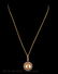 Yellow Gold, South Sea Pearl, Diamond Pendant