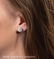 Pair of 18 kt. White Gold and Diamond Earrings - 2