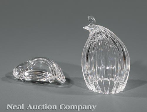 Two Steuben Glass Birds (1 of 1)