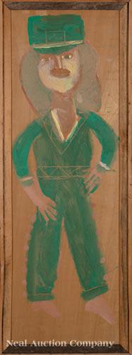 Jimmie Lee Sudduth (American/Alabama, 1910-2007) (1 of 2)