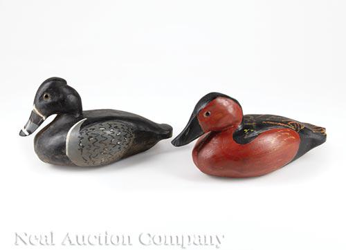 Two Louisiana Carved Decoys (1 of 3)