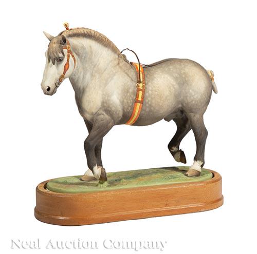 Royal Worcester Doris Lindner Porcelain Stallion (1 of 3)