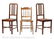 Pair of Aesthetic Movement Mahogany Side Chairs