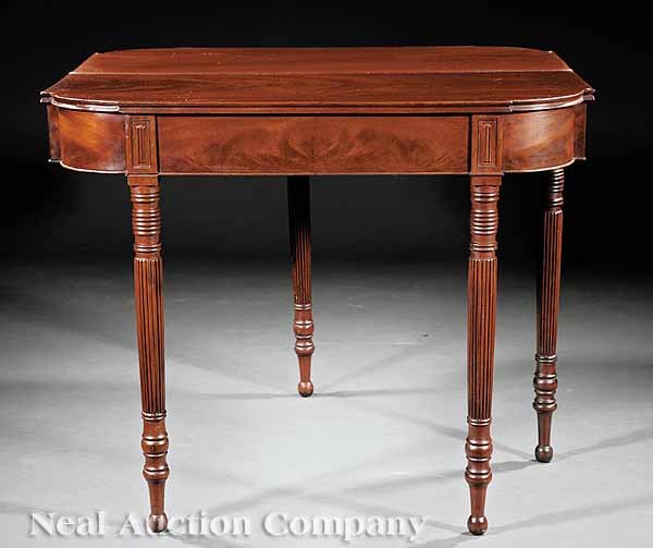 Southern Late Federal Mahogany Games Table - 2