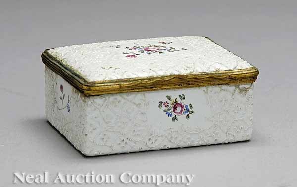 Battersea/Bilston Type Enamel Box - 2