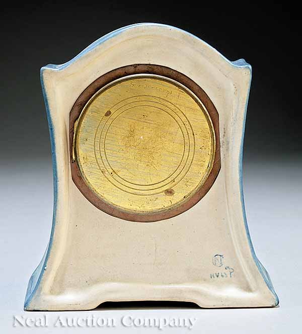 Newcomb College Art Pottery Mantel Clock - 2