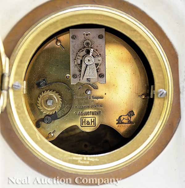 Newcomb College Art Pottery Mantel Clock - 4