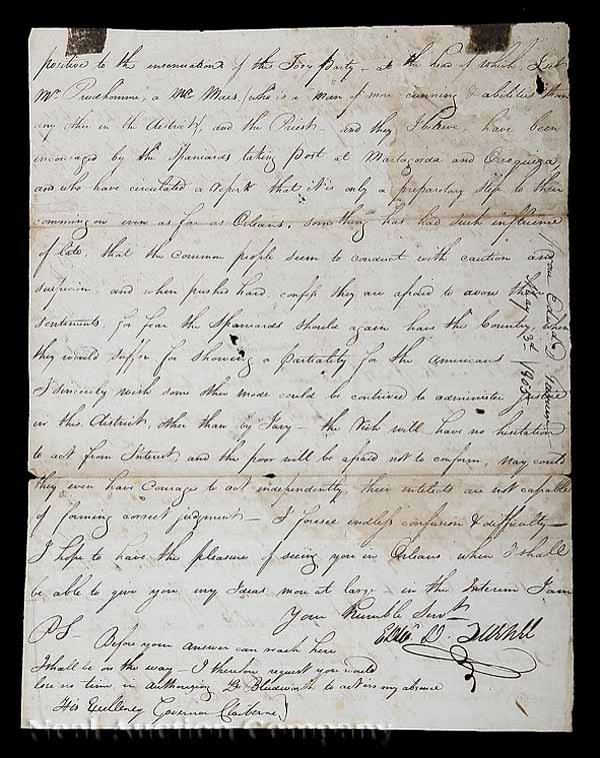 Autograph Letter Signed from Cpt Edward Turner - 2