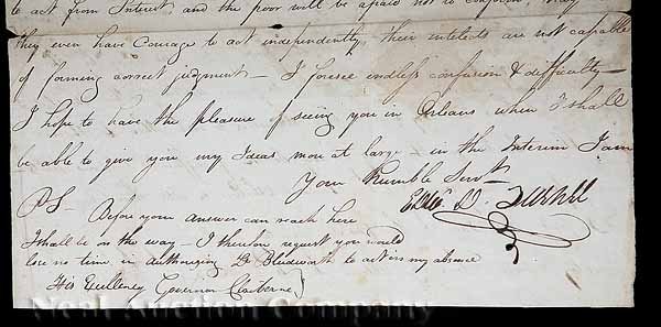 Autograph Letter Signed from Cpt Edward Turner - 3
