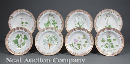 Royal Copenhagen "Flora Danica" Soup Plates (1 of 2)
