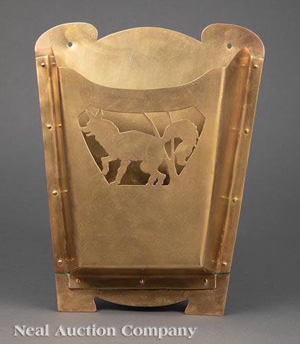 Newcomb College Brass Mailbox (1 of 2)