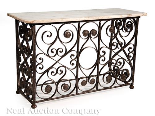 New Orleans Ironwork Balcony Rail Console (1 of 1)
