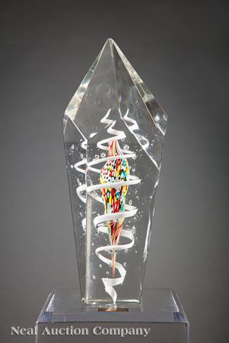 Art Glass Sculpture by Robert Willson (American) (1 of 9)
