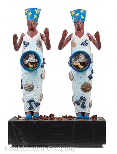 Willie Birch (American/New Orleans, b. 1942) (1 of 2)