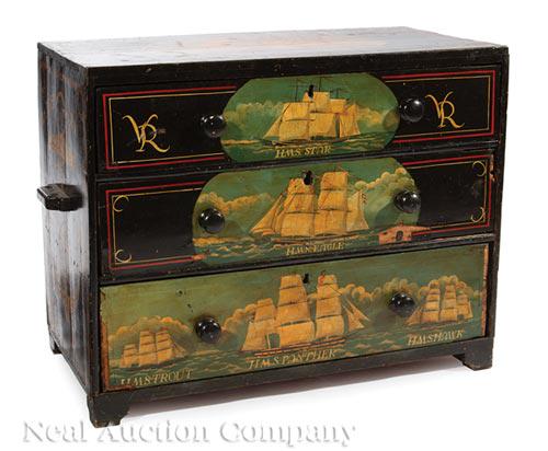 English Chest of Drawers (1 of 9)