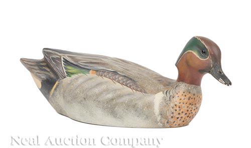 Louisiana Carved Wood Decoy (1 of 2)