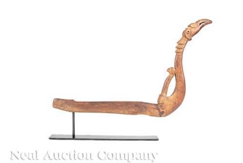 Southeast Asian Wood Boat Prow (1 of 1)