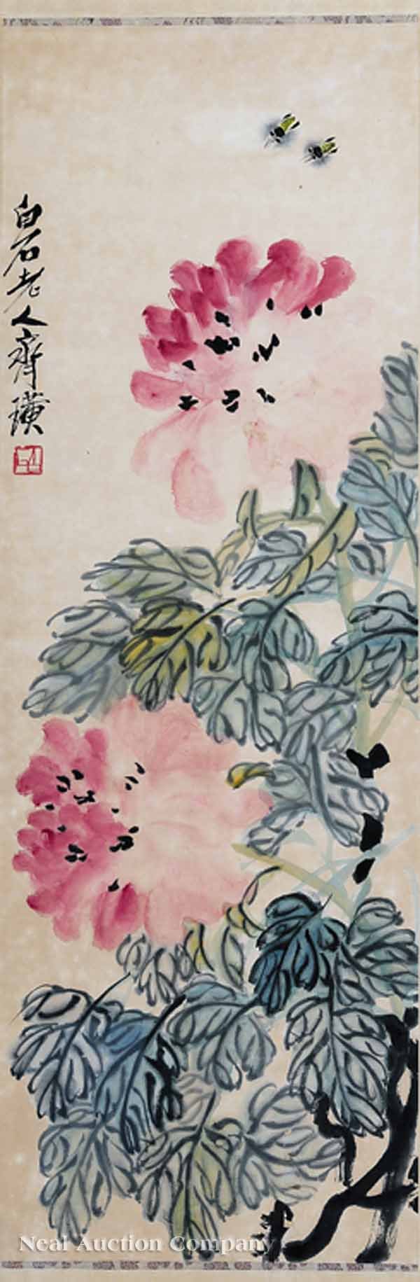 Qi Baishi, Chinese, Asian, painting, watercolor