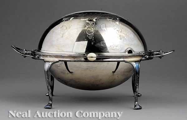 Mappin & Webb Silverplate Revolving Tureen