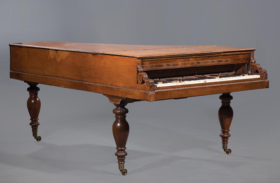 Pleyel & Co. Grand Piano: Pleyel & Co. Grand Piano , c. 1841 . Provenance: Purchased for Charlotte Micaela Goldenbow (Mme. Michel Meilleur, 1828-1896) of Royal St., New Orleans Provenance: Property deaccessioned from the Louis